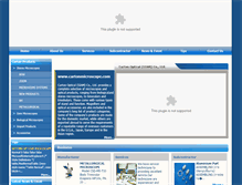 Tablet Screenshot of cartonmicroscope.com